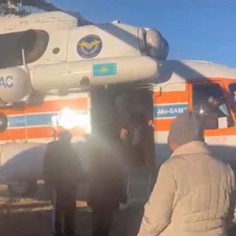 Подросток доставлен из Кокпекты в Семей вертолётом МЧС