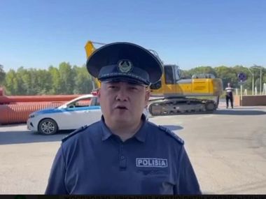 В Семее временно перекрыли участок улицы Мухаметханова