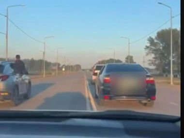 Полицейские пресекли нарушения водителей, допустивших 8 нарушений в составе свадебного кортежа
