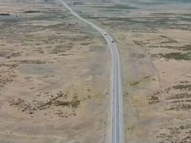 Воздушный контроль: дроны патрулируют трассы области Абай