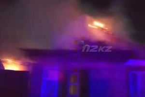 В Семее ликвидирован пожар в частном жилом доме
