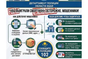 Полиция предупреждает о мошенничестве с фейковыми сообщениями о выигрышах смартфонов