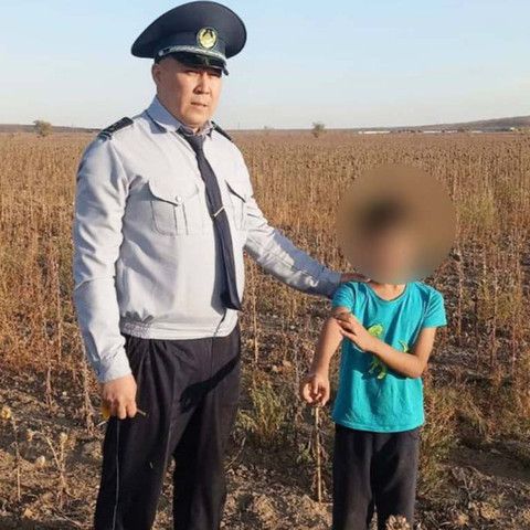 Полиция разыскала пропавшего семилетнего мальчика в области Абай