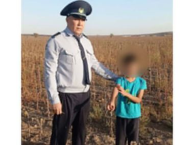 Полиция разыскала пропавшего семилетнего мальчика в области Абай