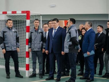 Аким области раскритиковал строительство школ, возводимых по программе «Комфортная школа»
