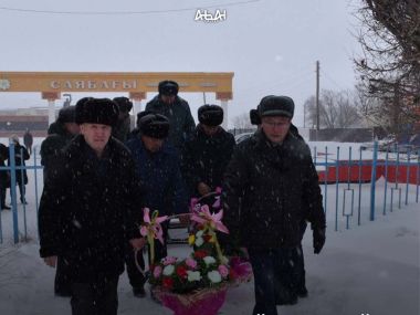 В Абайском районе ветеранам вручили медали