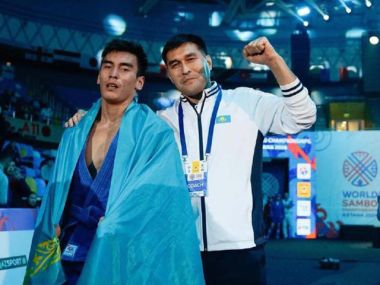 Самбист из области Абай стал чемпионом мира
