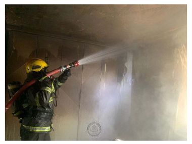 В Семее сотрудники МЧС потушили пожар в жилом доме