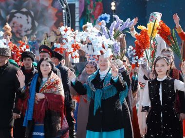 В Семее в честь праздника организовано шествие «Наурыз керуені»