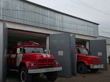 В поселке Актогай заработало пожарное депо