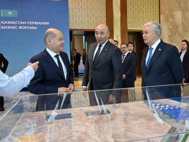 Глава государства выступил на Бизнес-форуме «Казахстан – Германия»