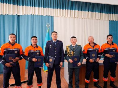 В Семее чествовали спасателей
