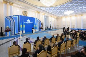 Глава государства Касым-Жомарт Токаев выступил на торжественном мероприятии по случаю Дня Республики