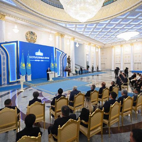 Глава государства Касым-Жомарт Токаев выступил на торжественном мероприятии по случаю Дня Республики