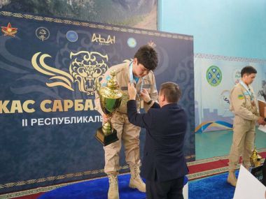 Всех сильнее: II республиканский турнир «Жас сарбаз барысы» состоялся в области Абай
