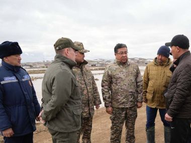 Аким области прибыл в Жарминский район