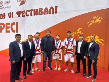 Борцы из области Абай показали достойные результаты на фестивале национальных видов спорта
