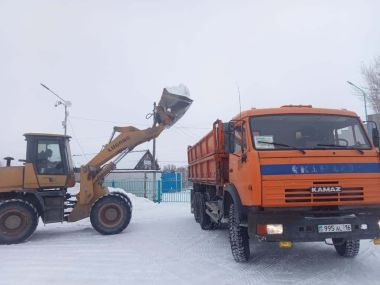 Таза Қазақстан: интенсивная очистка снега