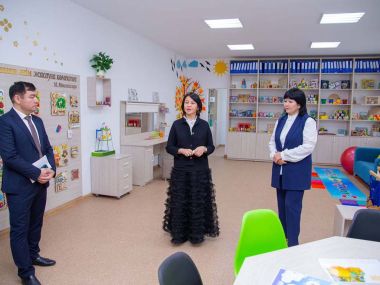 В области Абай открыт кабинет ресурсного центра инклюзивного образования