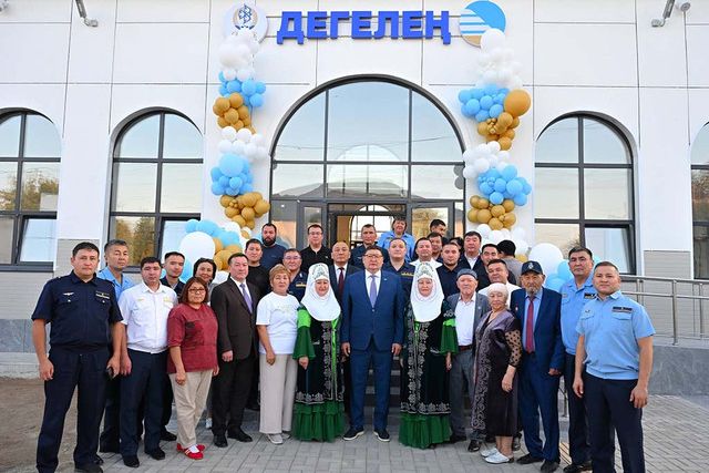 Построен и введен в эксплуатацию новый железнодорожный вокзал Дегелен в области Абай