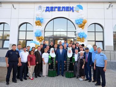 Построен и введен в эксплуатацию новый железнодорожный вокзал Дегелен в области Абай