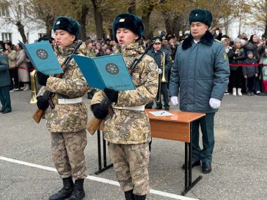 Состоялась церемония принятия военной присяги «Осень-2024»