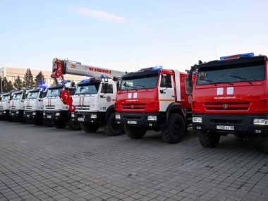 Департамент по чрезвычайным ситуациям пополнил технический парк более 20 новыми машинами