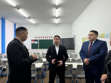 Ключевые объекты образования проверили в Абайском районе