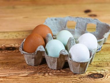 Почему некоторые куриные яйца белые, а другие - коричневые?