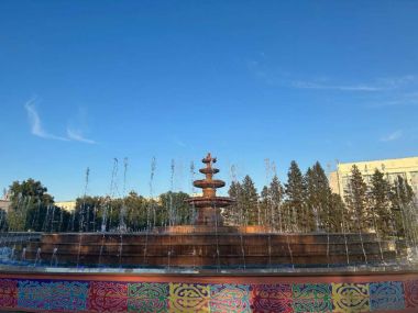 Вышел из строя фонтан на Центральной площади