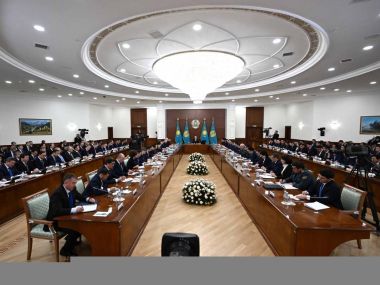 Выступление Касым-Жомарта Токаева на расширенном заседании правительства