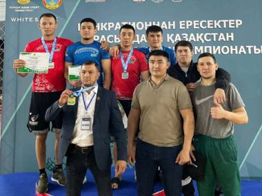 Полицейские области приняли участие в Чемпионате Казахстана - 2024 по панкратиону
