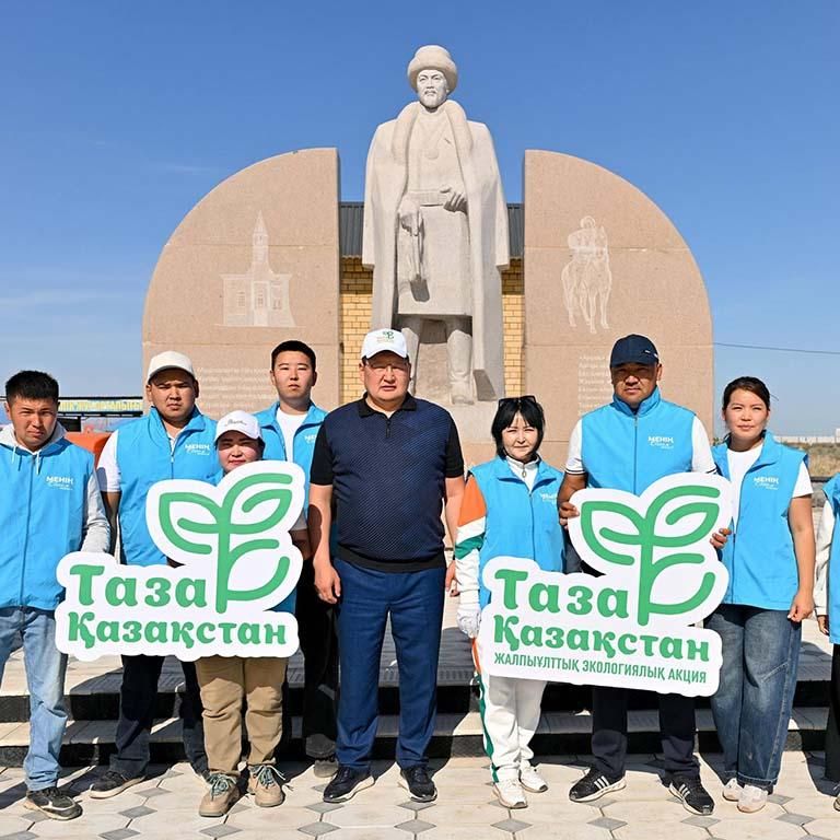 В области Абай прошли масштабные экологические мероприятия в рамках программы &laquo;Таза Қазақстан&raquo;