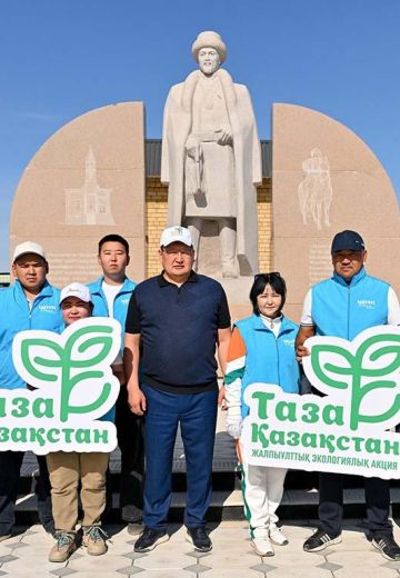 В области Абай прошли масштабные экологические мероприятия в рамках программы &laquo;Таза Қазақстан&raquo;