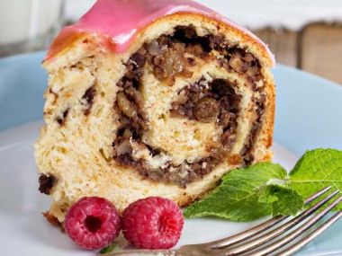 Правильное питание: Маковый рулет с грушей и орехами