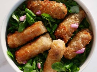 «Мясные пальчики» с грибами