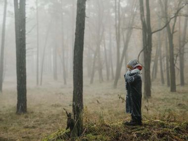 Преступник забросал тело ребенка берёзовыми ветками