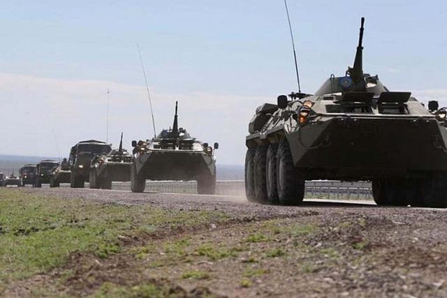 Военная техника будет передвигаться в трех регионах Казахстана перед учением ОДКБ