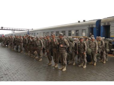 Военнослужащие Абайского гарнизона вернулись домой из ЗКО