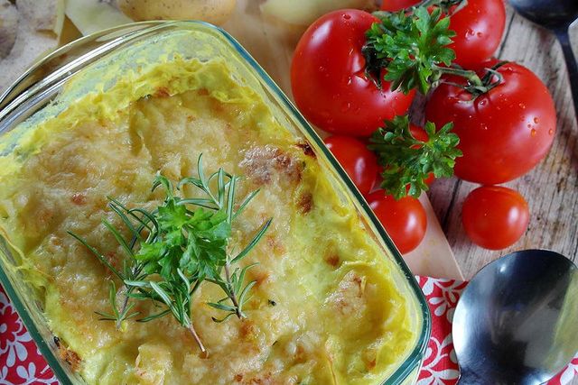 ПП: Запеканка из куриного фарша