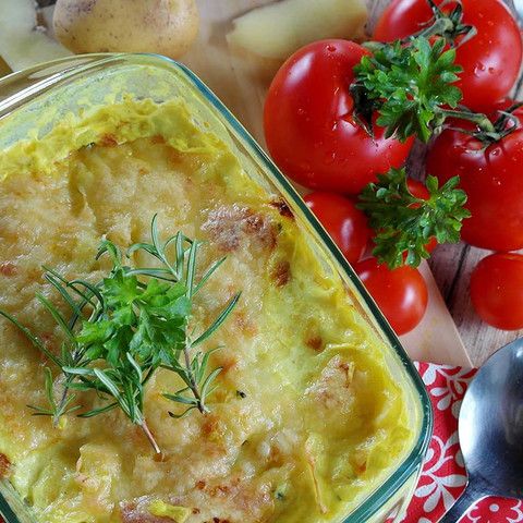 ПП: Запеканка из куриного фарша