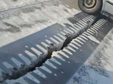 Зазоры обнаружили на подвесном мосту в Семее
